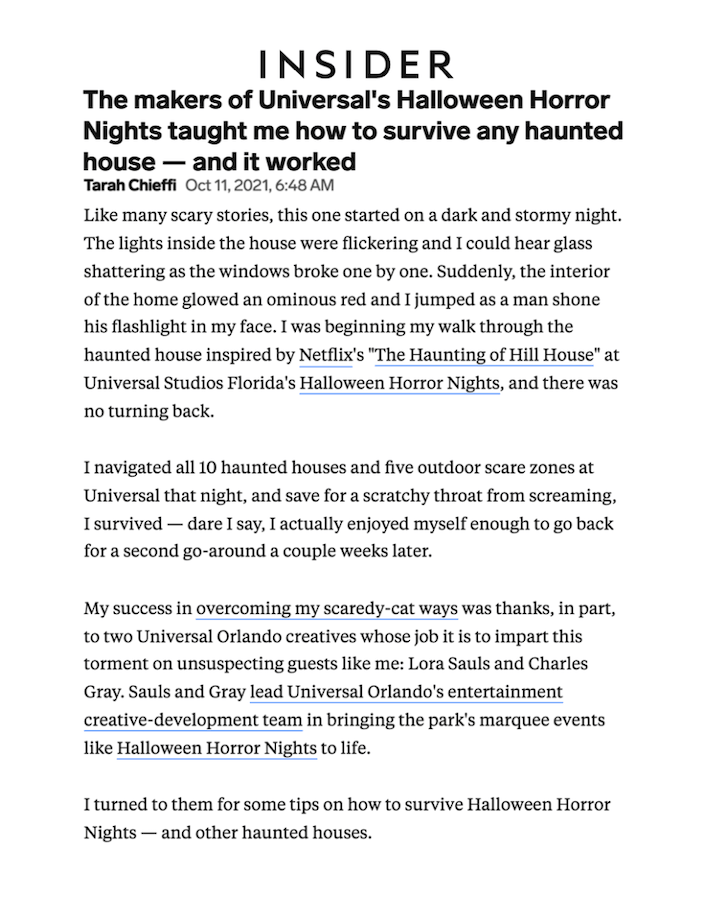 The makers of Universal's Halloween Horror Nights taught me how to survive any haunted house — and it worked
Featured Brands include:EarPeace

Read More