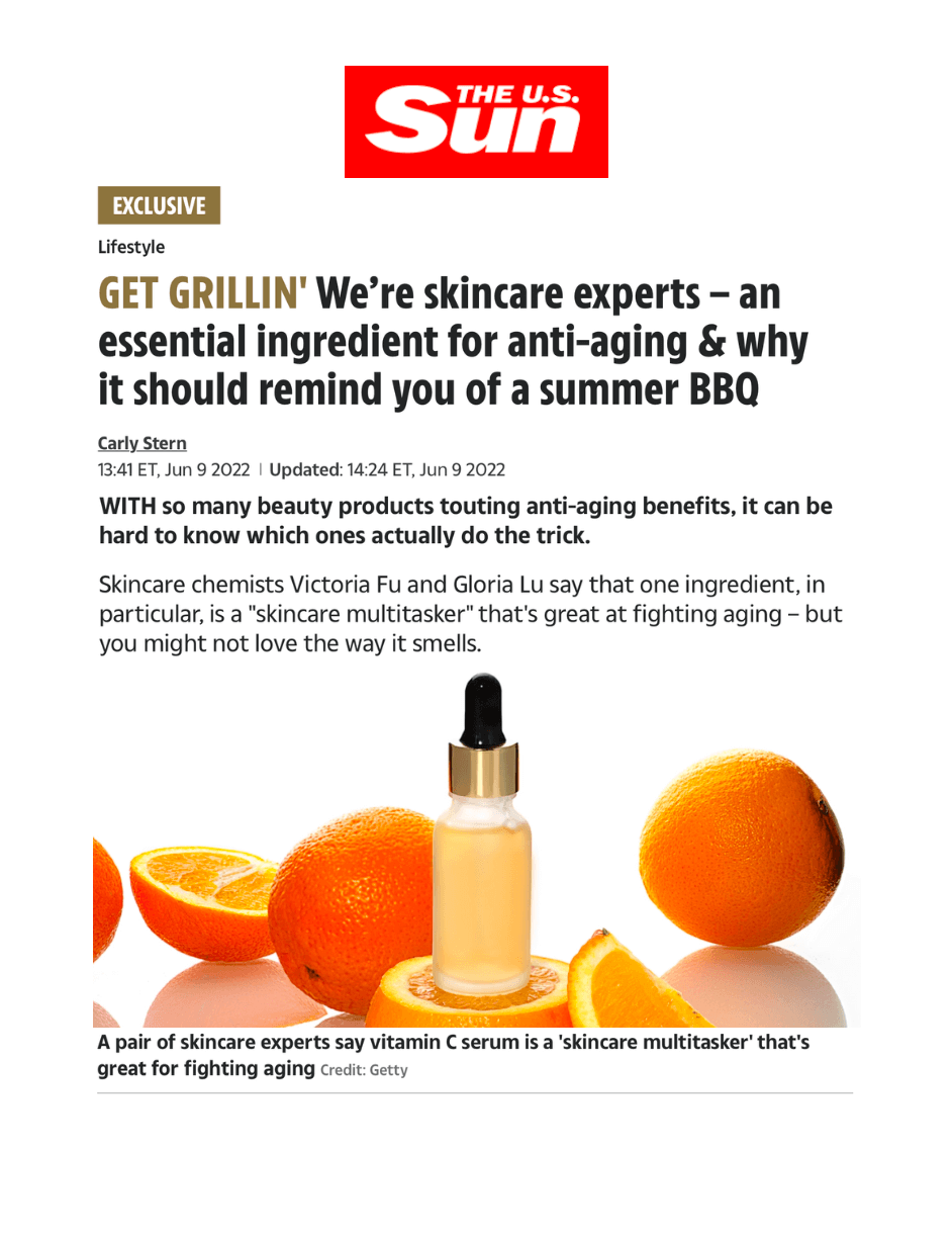 GET GRILLIN' We’re skincare experts – an essential ingredient for anti-aging & why it should remind you of a summer BBQ
Featured Brands include:Chemist Confessions

Read More